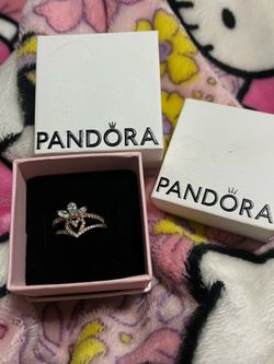 two rings from pandora with box for $218 or $220