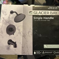 Glacier Bay single handle tub and shower set