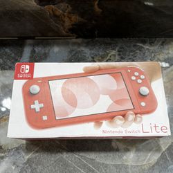 Nintendo Switch Lite 32 GB Gaming Console - Coral (Brand new, never opened)