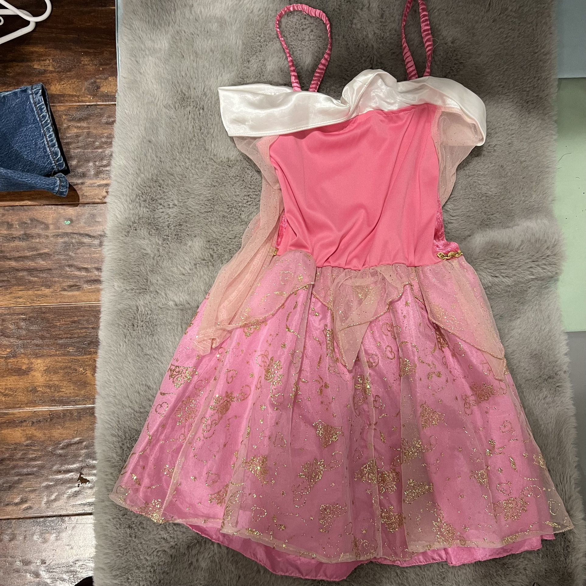 sleeping beauty dress pink Disney Costume for Women - Adult Princess Aurora Dress, Crown & Necklace 100% Polyester Machine Wash Cold With Like Colors Tumble Dry Low Cool Iron If Needed Posh Peanut Girls Disney Sleeping Beauty Aurora Velour Dress In Pink Aurora Sleeping Beauty Womens Dress