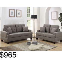  Beautiful Sofa and Love seat set