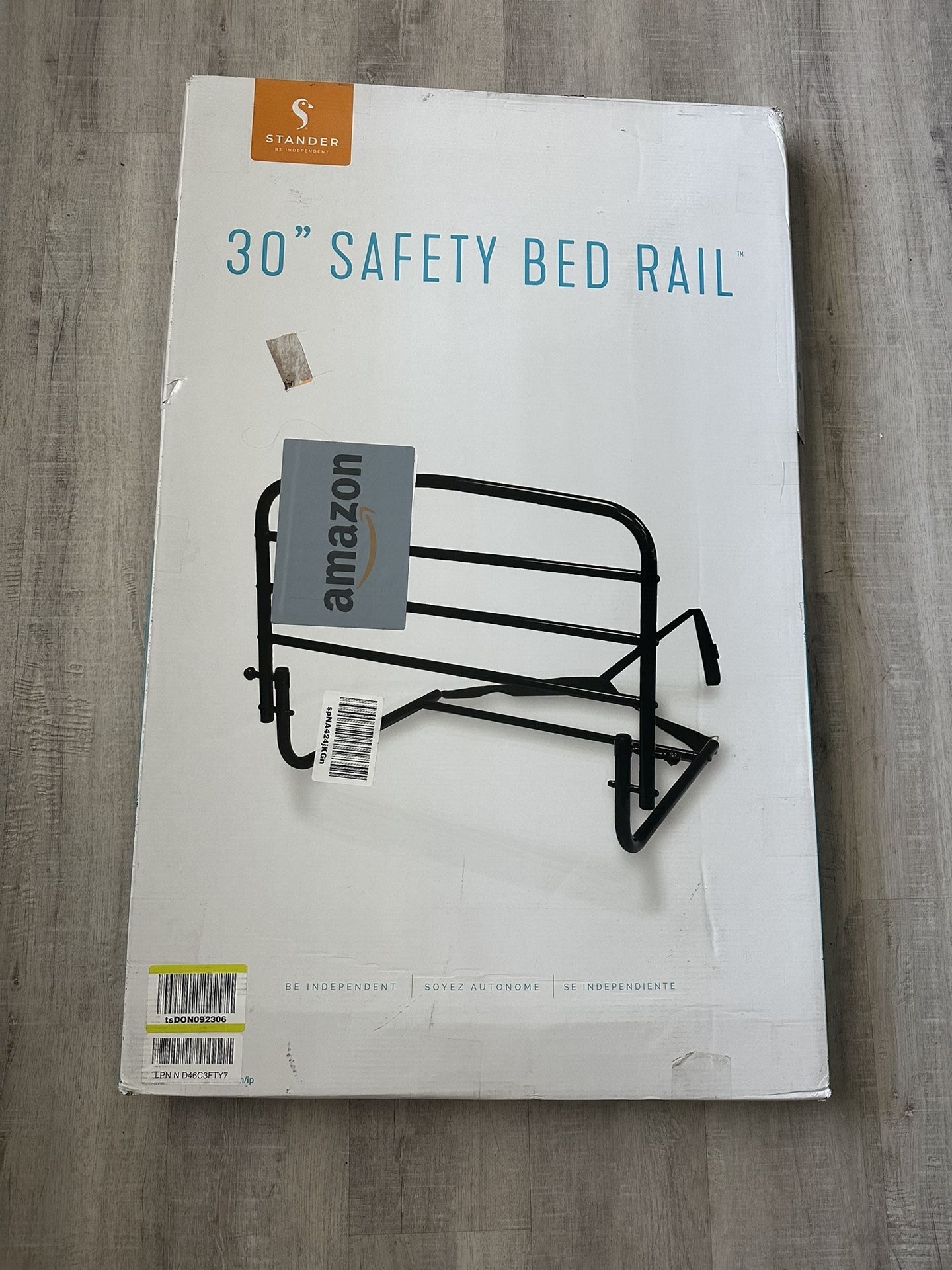 30 Inch Folding Safety Bed Rail Seniors Fall Prevention Bedside Assist / New