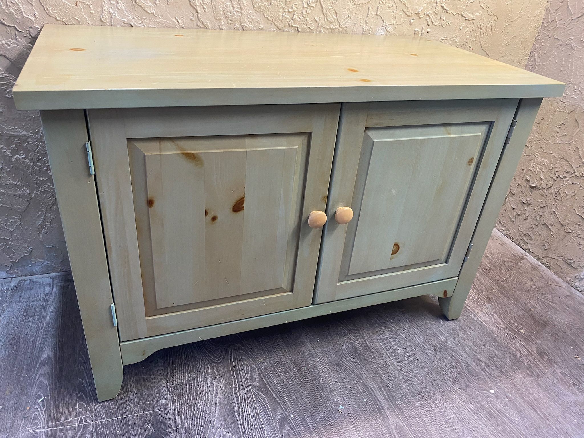 Solid Wood Storage Cabinet (HEAVY) - Delivery Available for a Fee - See My Other Items 😀