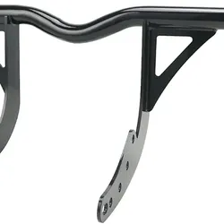 Engine Guard Front Highway Crash Bar with CNC Slider End Caps for Harley M8 Softail 2018-UP Street Bob FXBB FXBBS Low Rider FXLR FXLRS FXLRST Standard