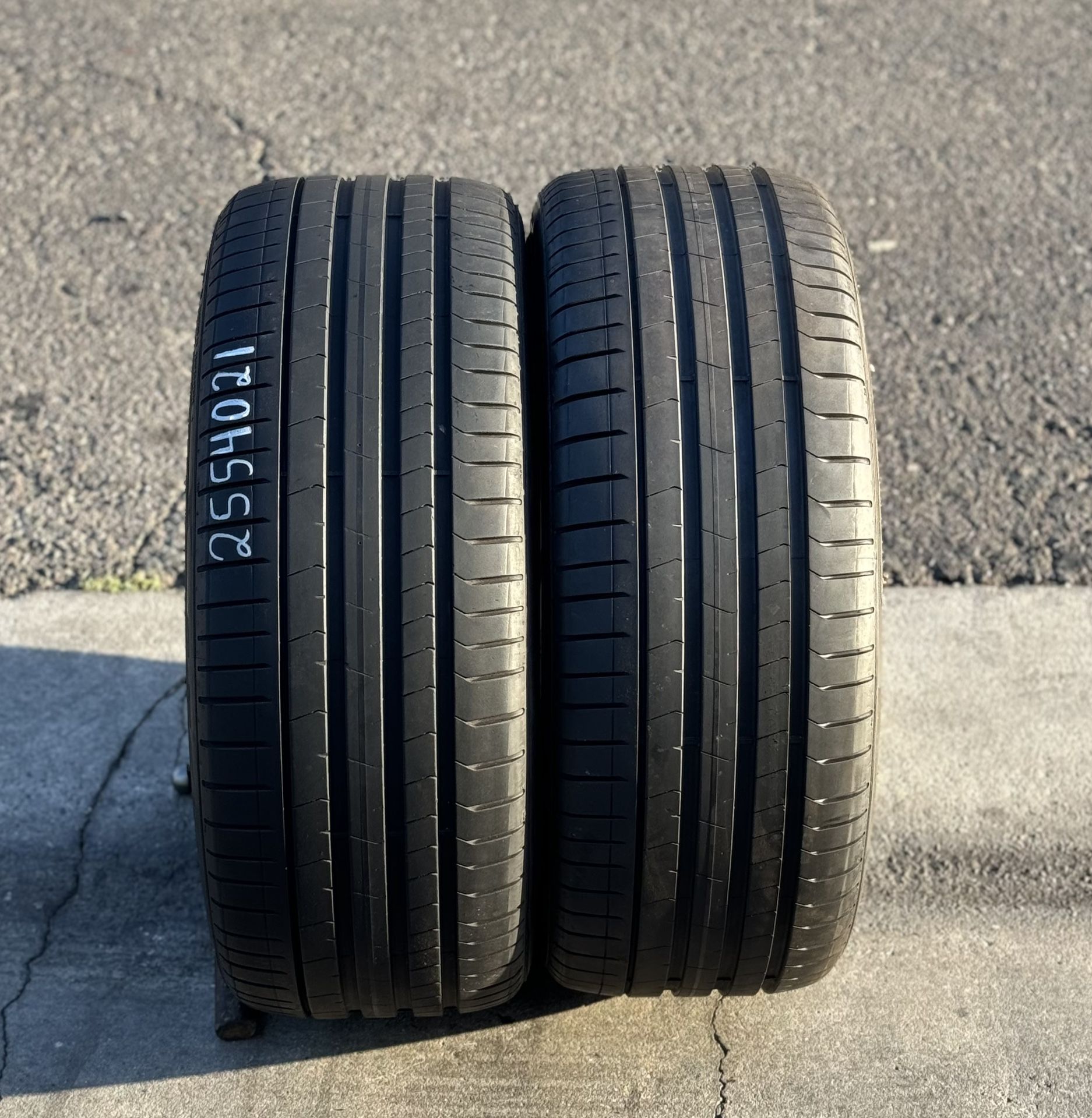 255/40/21 PIRELLI PZERO