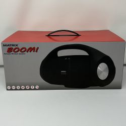 MATRIX BOOM! Portable Wireless Speaker