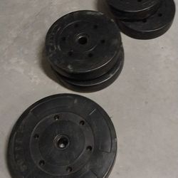 CAP Barbell Standard Vinyl Weight Plate Set