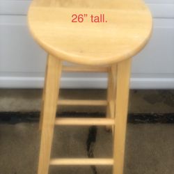 solid wood stool 