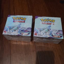 Pokemon chilling reign booster box