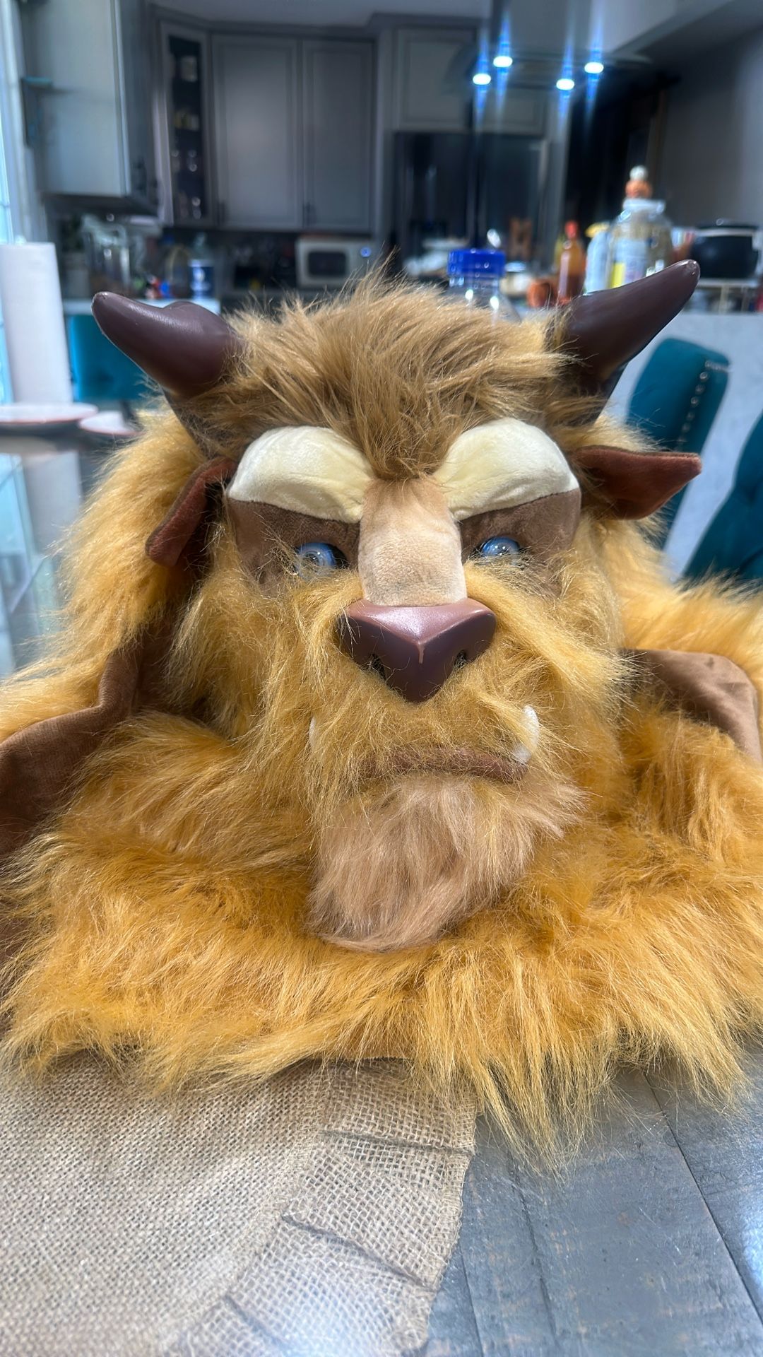 Dysney Beuty And The Beast Mask Mouth Opens