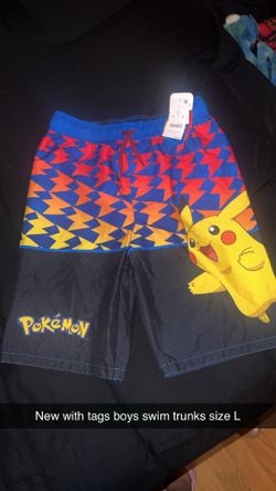 New with tags boys swimming trunks size L