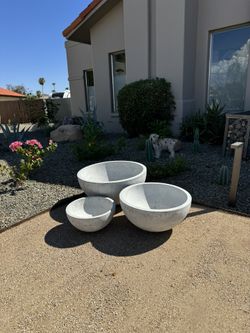 Concrete Planter Pots ( Delivery Available )