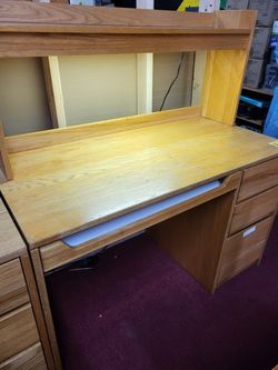 OFFICE/STUDENT/BENCH WORK DESK WITH 3 DRAWERS WITH/WITHOUT SHELVES (HOME76)