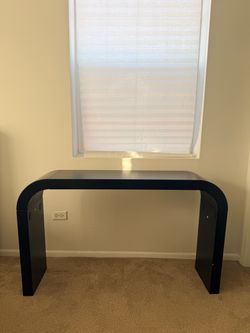 Black Console Table / Writing Desk – $80