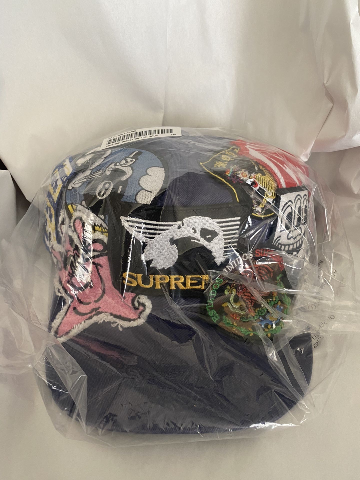 Supreme Patches 6-Panel Navy