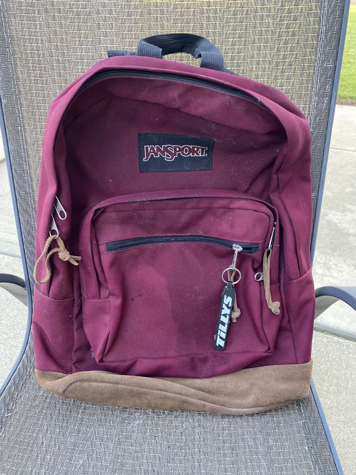 Jansport Burgundy Backpack