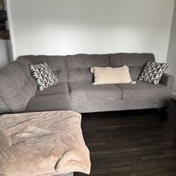 Grey Sectional Couch