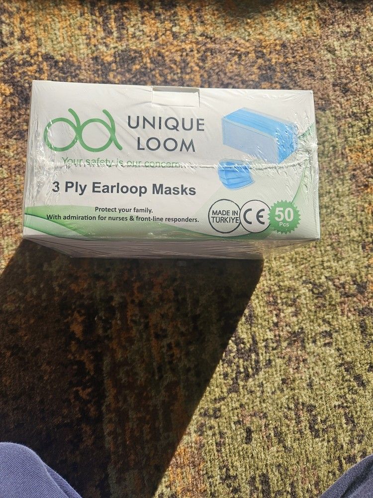 Unique Loom 3 Ply Face Masks