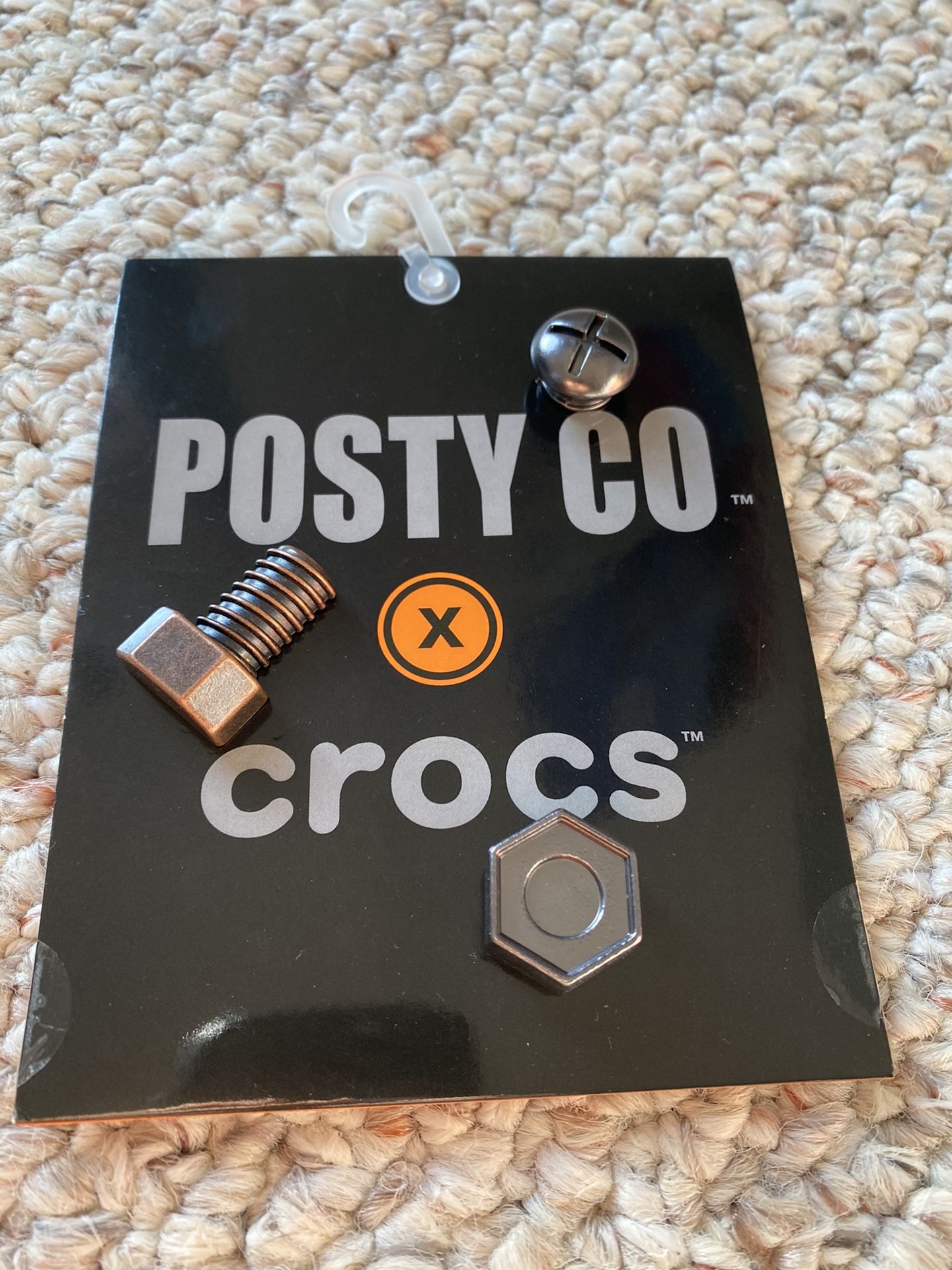 Post Malone X Crocs Scrap Metal 3 Pack Jibbitz Charms Posty Co - New