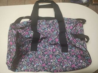 Victoria's Secret PINK Floral Duffle Gym Bag