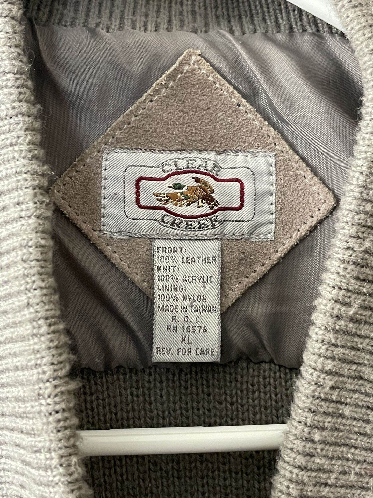 Vintage Clear Creek Leather Jacket