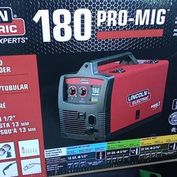 Lincoln Welder 180 Pro Mig Brand New