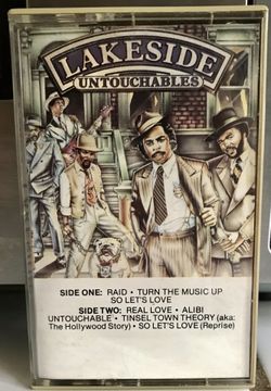 Rare Vintage Lakeside Untouchables Cassette Tape 1983
