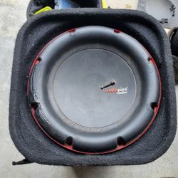 8" Skar tube With Audiopipe Subwoofer 