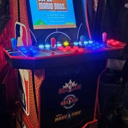 Retro NBA Jam Arcade1up Cabinet With Over 15,000 Video Games 