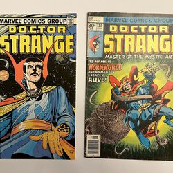 2 Doctor Strange Comics 1977/1982