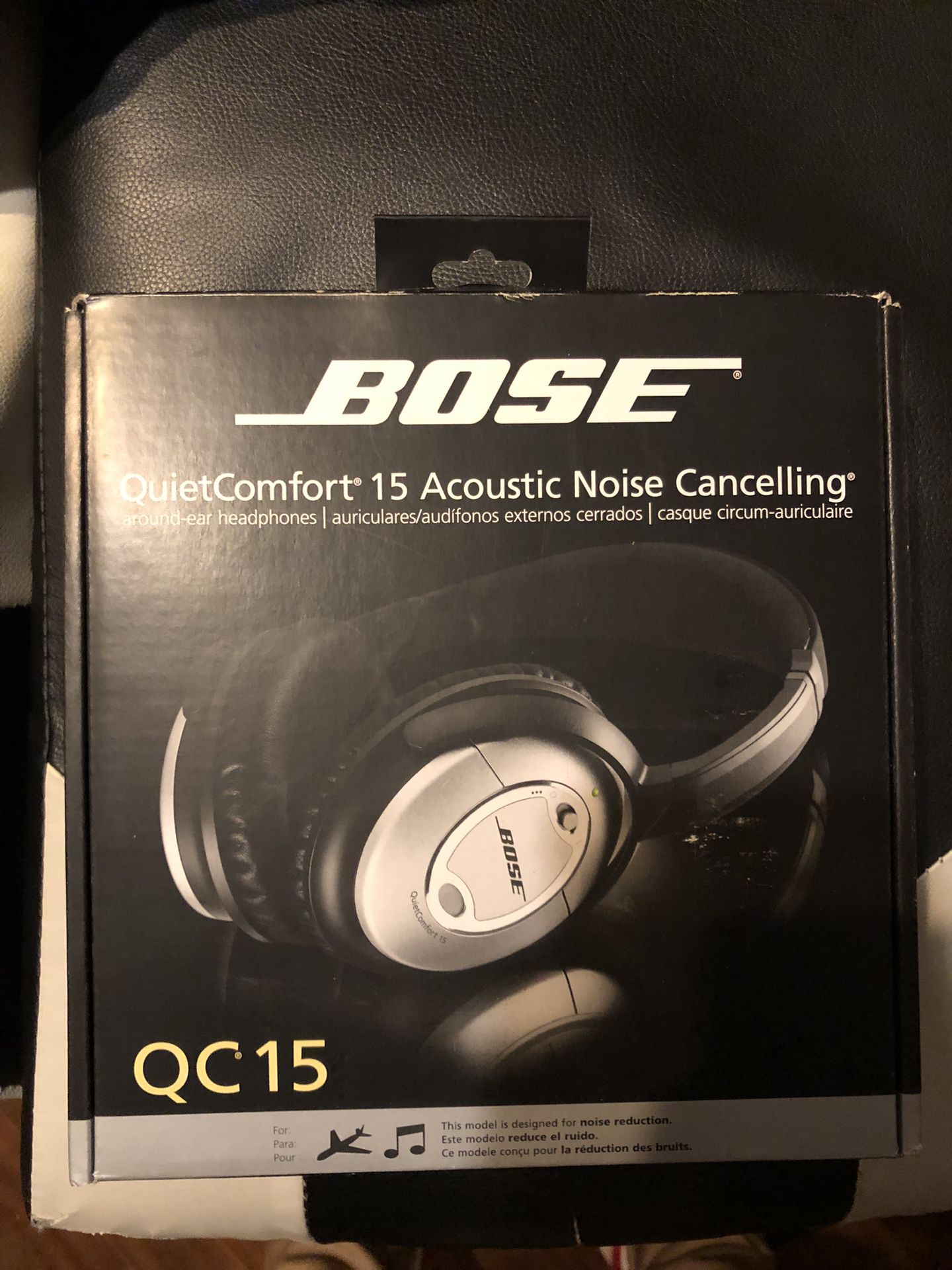 Bose QC15 Noise-Cancelling Headphones