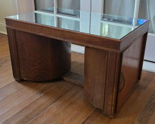 Rare Antique "Prohibition" Art Deco Coffee Table