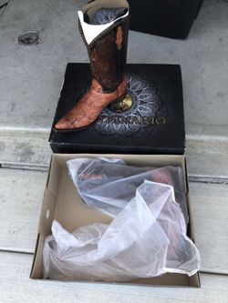 Brown Centenario Cowboy Western Boots/Botas