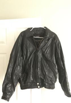 Men’s leather jacket
