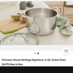 Olla De 6 Qts Princess House 