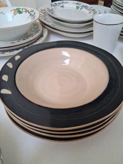 Antiques Tea Pot and Dishes