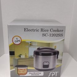 Stainless Steel 6 Cup Rice Cooker steamer 