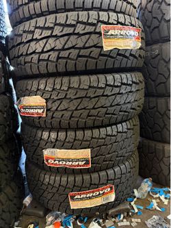 🚨🚘I selling a set of tires Lt 285 75 16 arroyo allterain