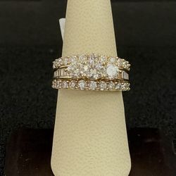 14k Diamond Ring