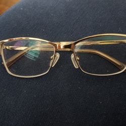 Gold Color Glasses Frame
