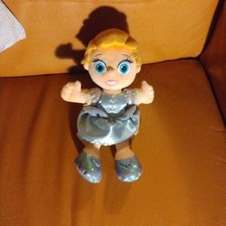 Walt Disney World Florida Baby Cinderella Doll Velvet 10"