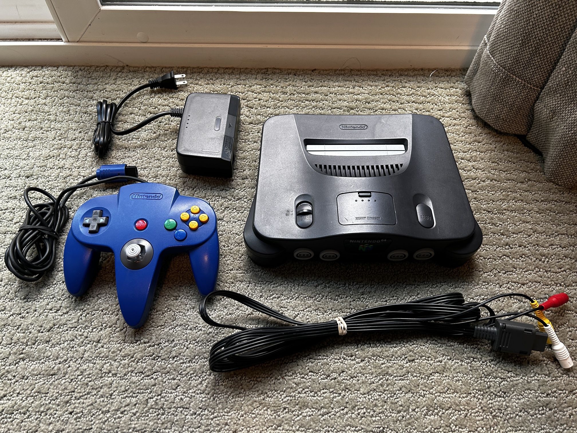 Nintendo 64 Console & Controller