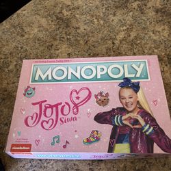jojo siwa monopoly board game 🎀