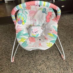 Bright Starts Baby BOUNCER-Exelent Condition 