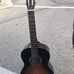 Guitar With Guitar Stand 