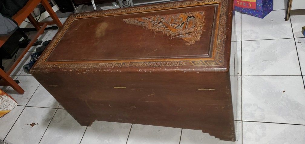 Old Japanese Trunk
