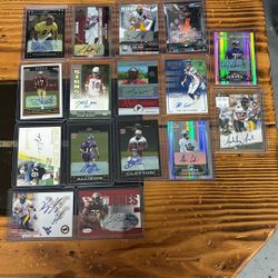 Football Autographs 