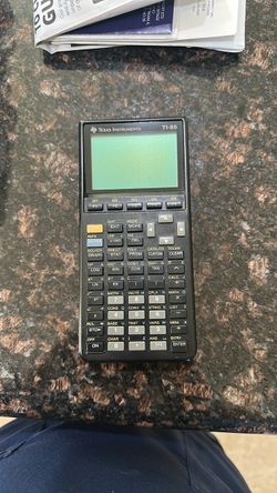 TI 85 graphing calculator