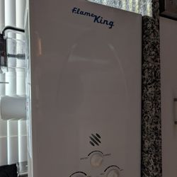 Flame King Portable Tankless Hot Water Heater - Never Used
