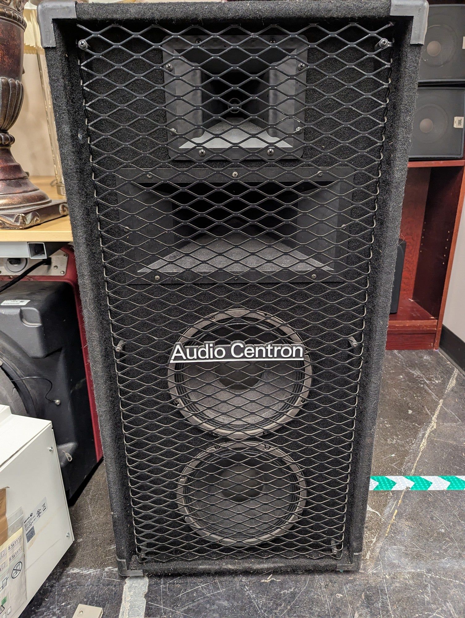 Pair of Audio Centron Powerful 3-Way Speaker Cabinet